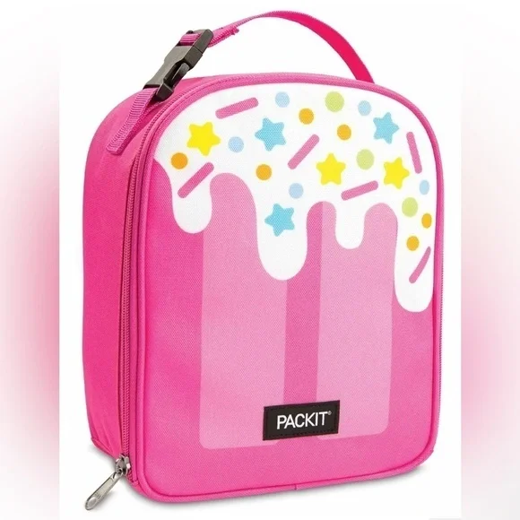 NWT PACKIT Popsicle Freezable Playtime Lunch Box - Picture 1 of 2